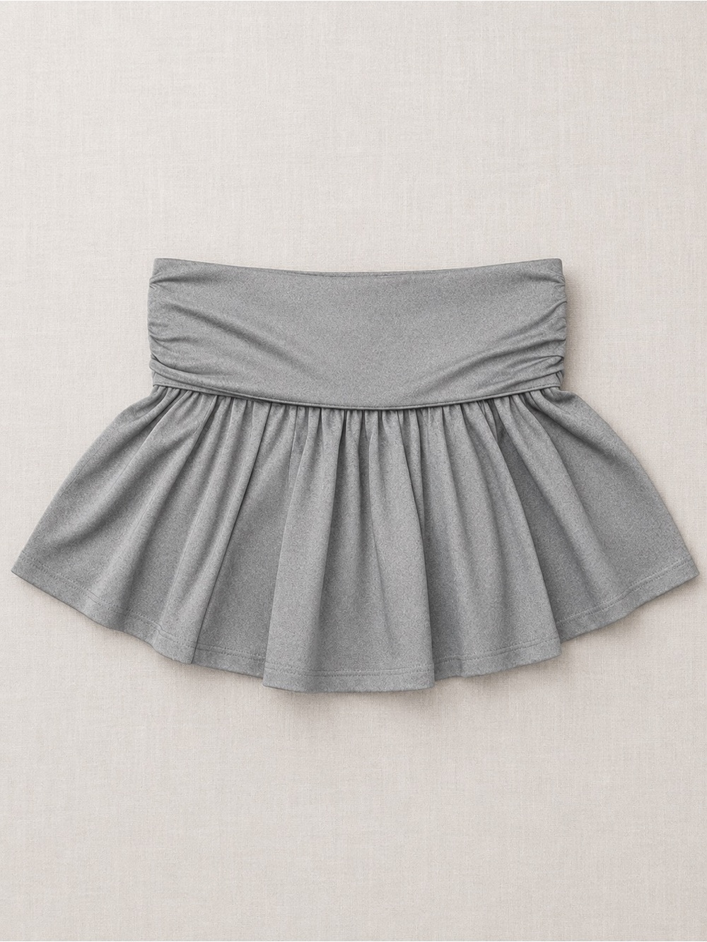 Shosho Charcoal Mini Skirt